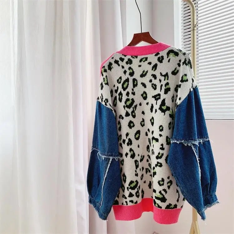 Wild Print Sweater