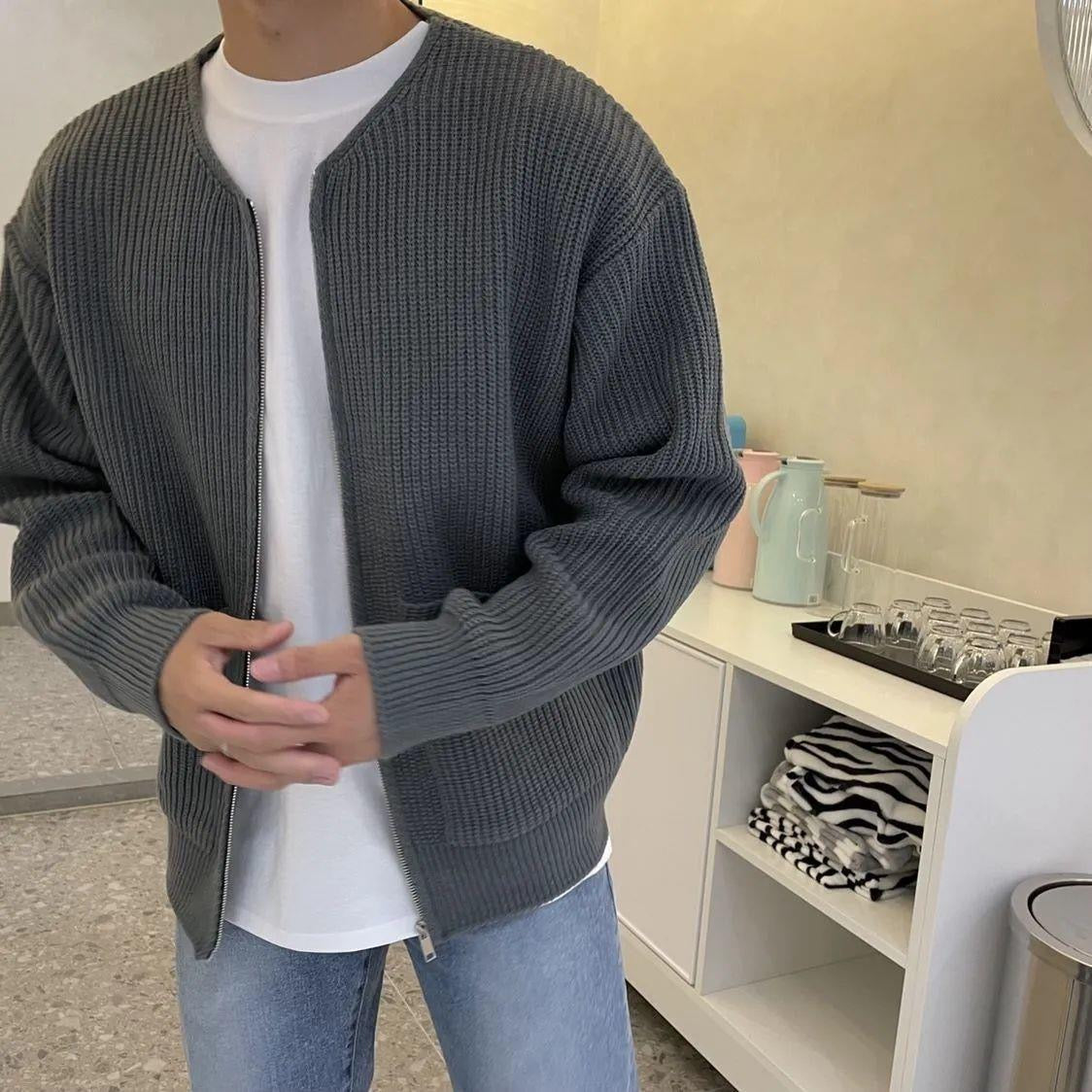 Men's Sweater Jacket