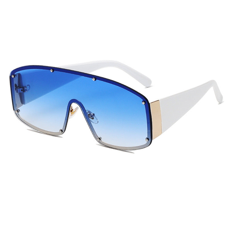 Futura Oversized Shield Sunglasses