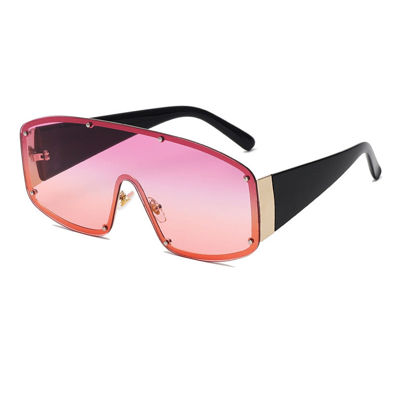 Futura Oversized Shield Sunglasses