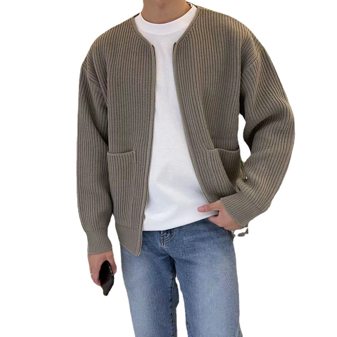 Men's Sweater Jacket