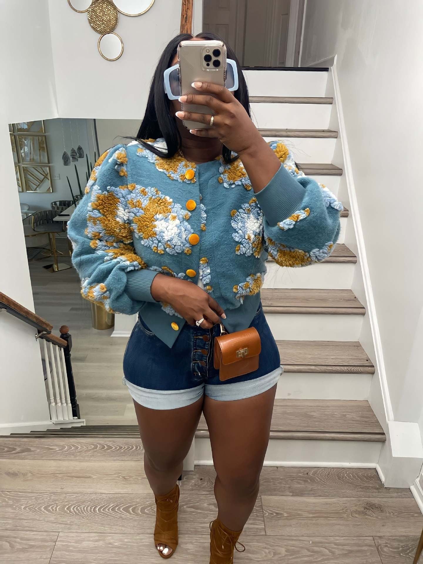 Floral Sweater