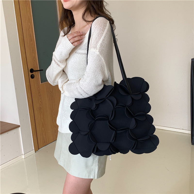 Floral Pedal Oversized Tote