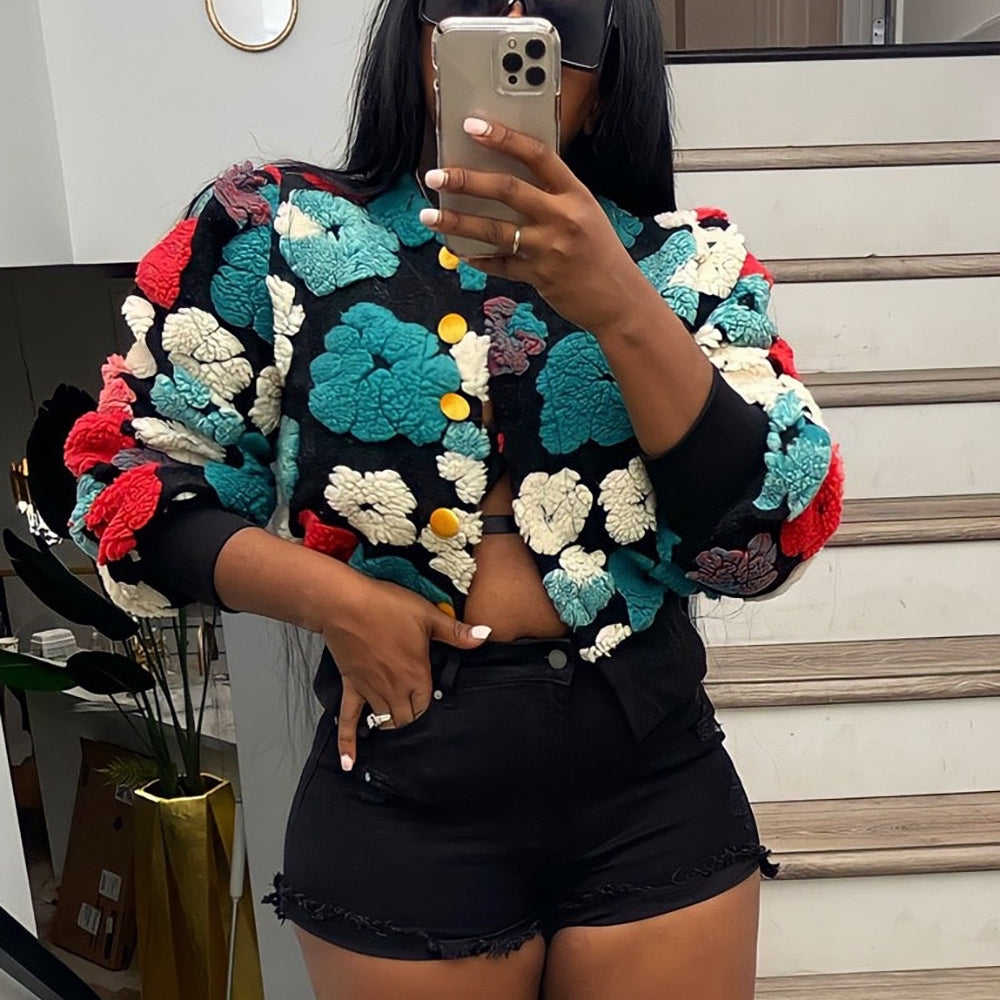 Floral Sweater