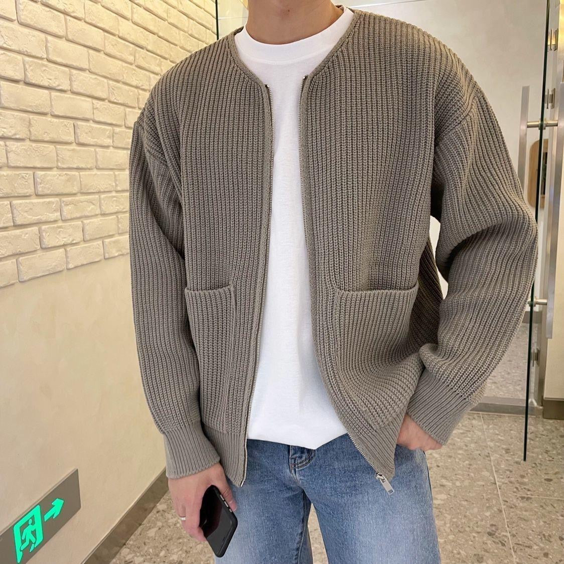 Men's Sweater Jacket