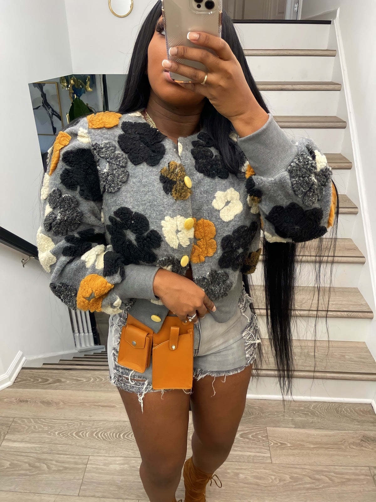 Floral Sweater