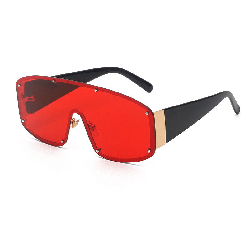 Futura Oversized Shield Sunglasses