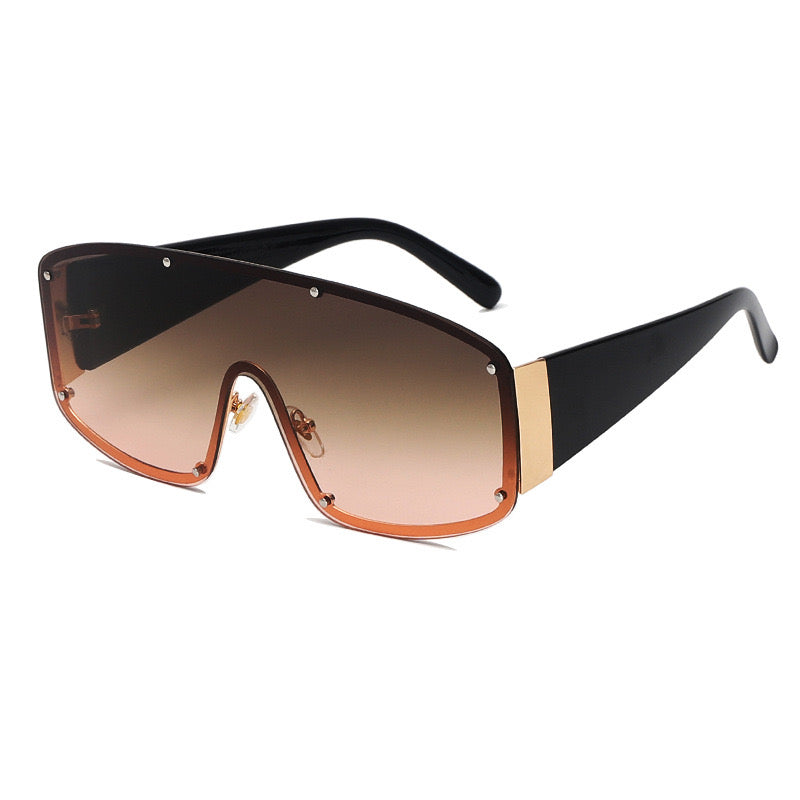 Futura Oversized Shield Sunglasses