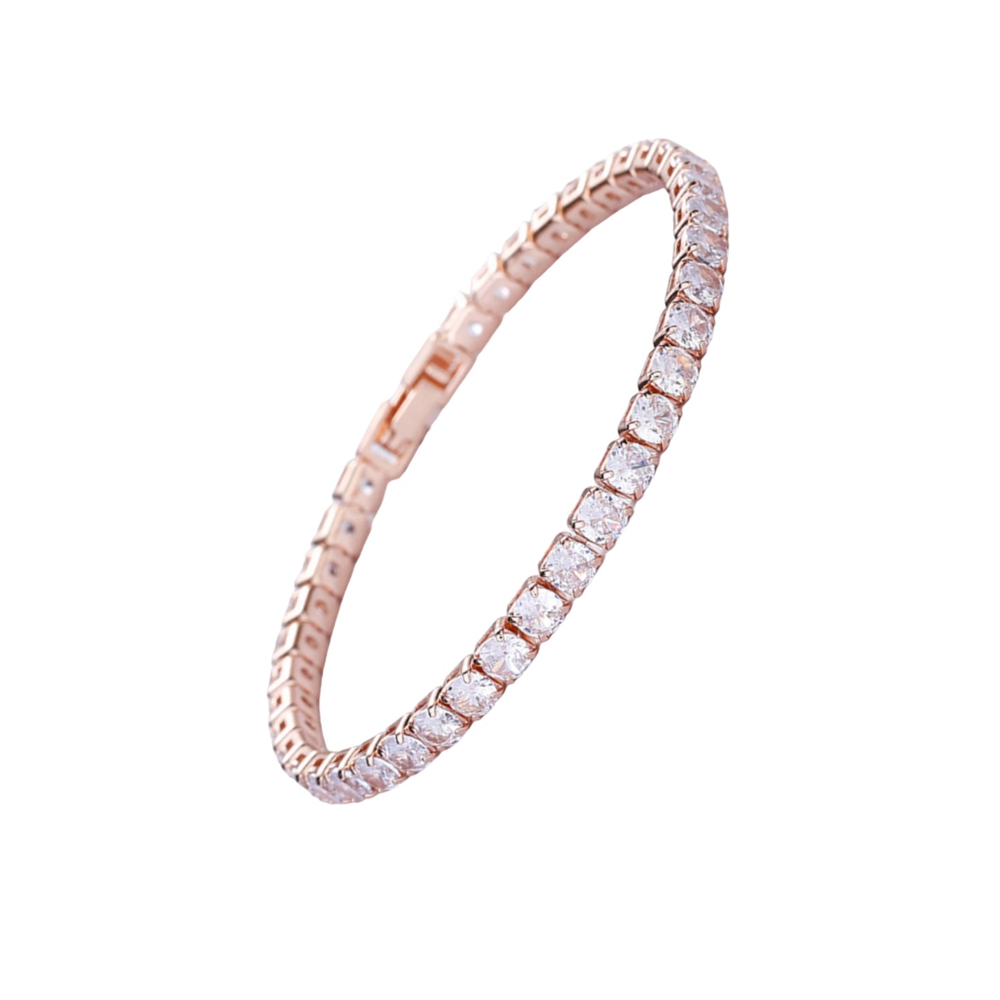 Elegant Cubic Zirconia Tennis Bracelet