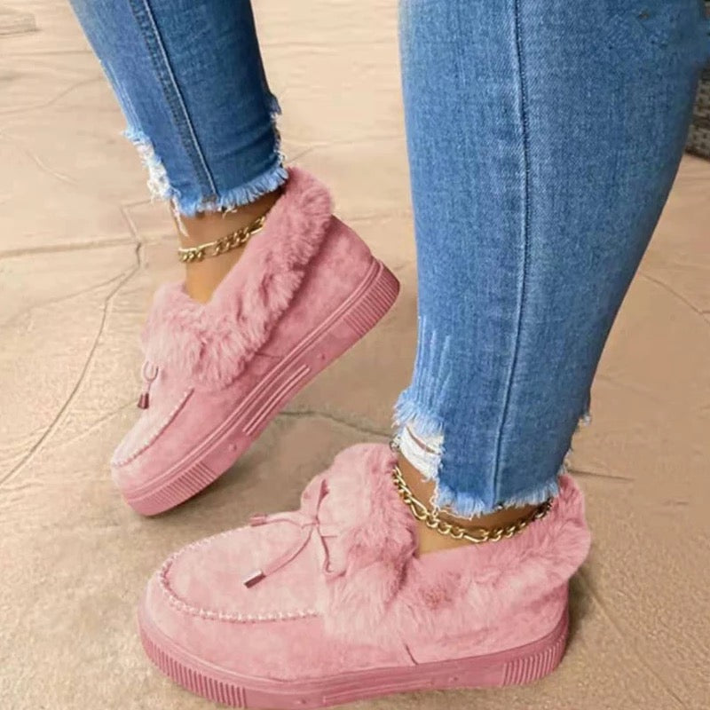 Fur Moccasins
