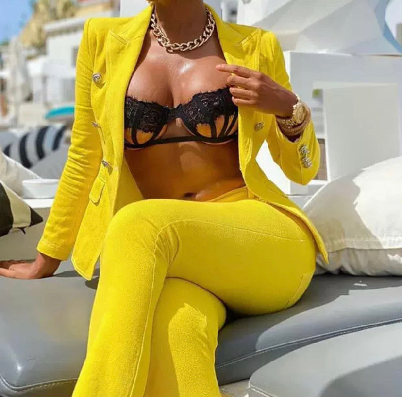 2 Piece Button Down Suit