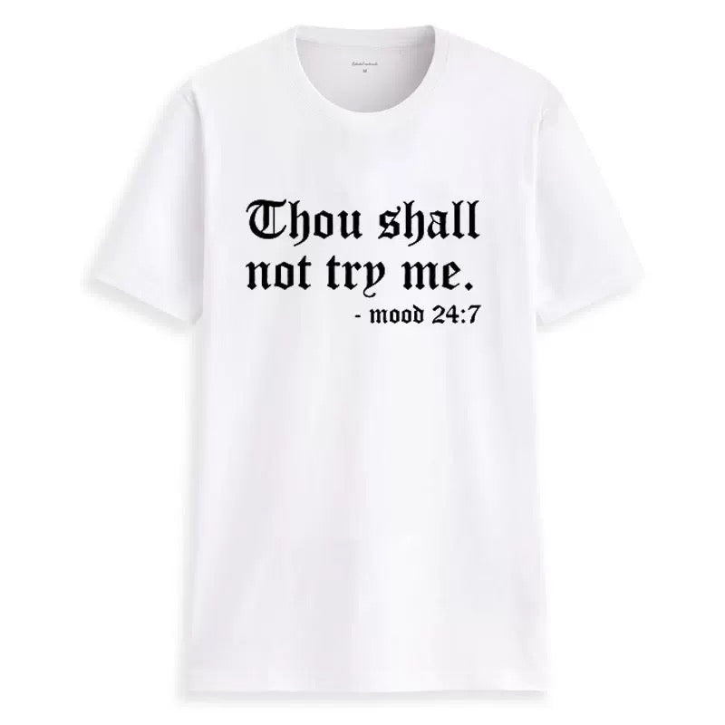 Thou Shall Not