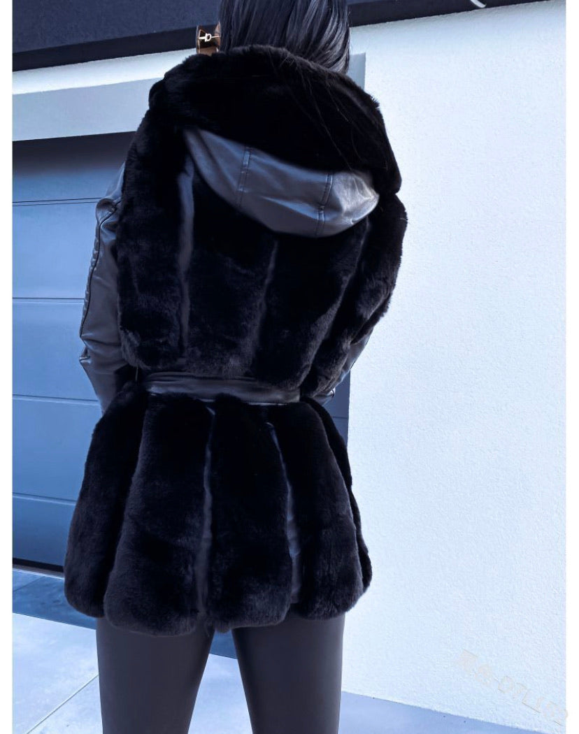 Victoria Faux Fur Coat