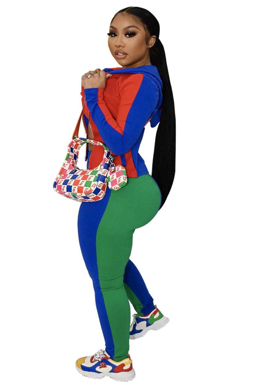 Multi Colored 2 Piece