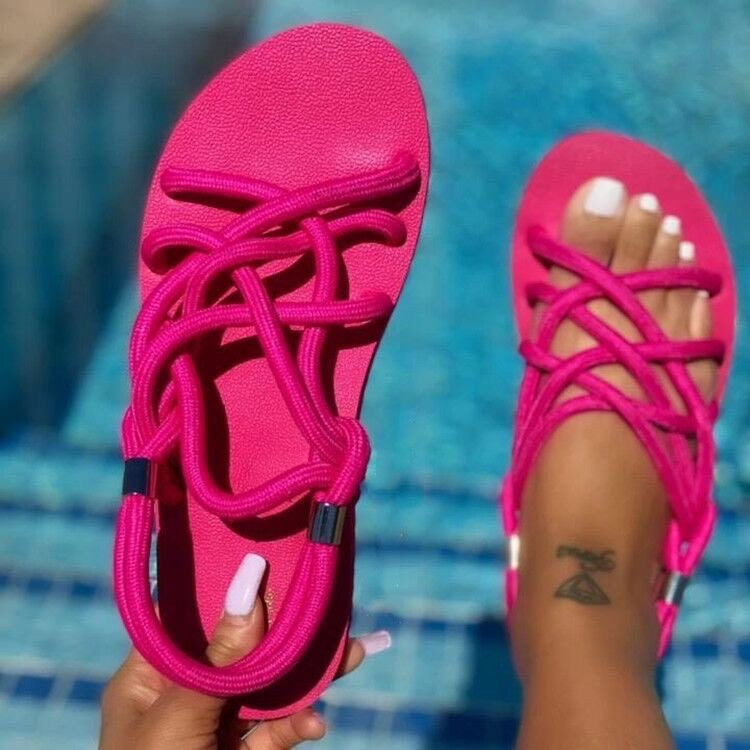 Rope Flat Sandals