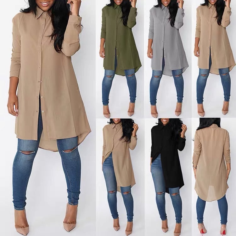 Petite Chiffon Blouse