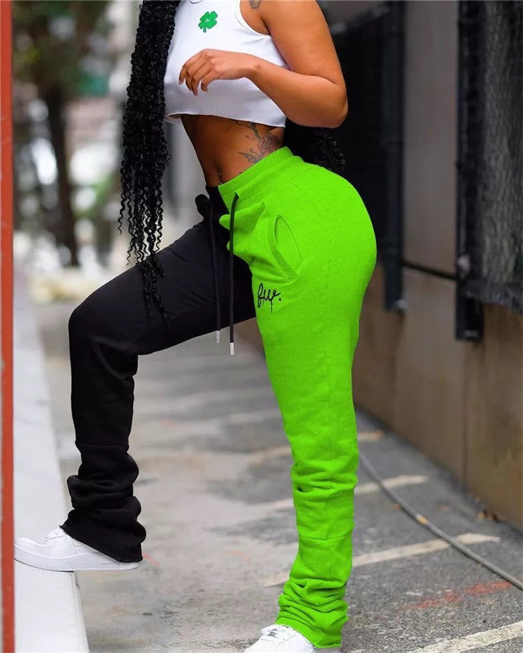 Crisscrossed Yoga Joggers.