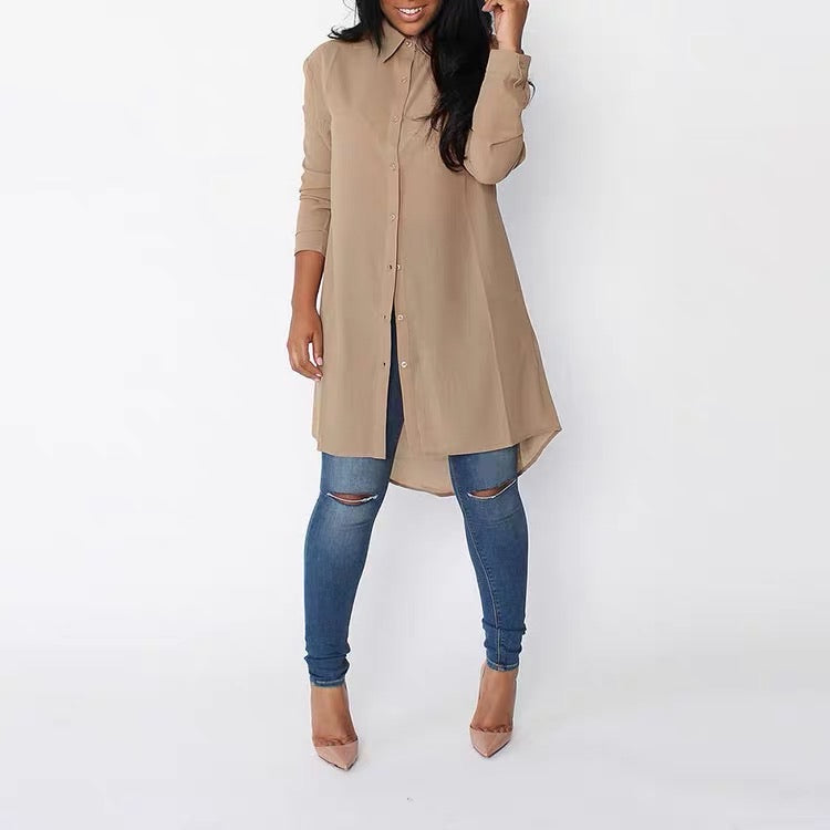 Petite Chiffon Blouse
