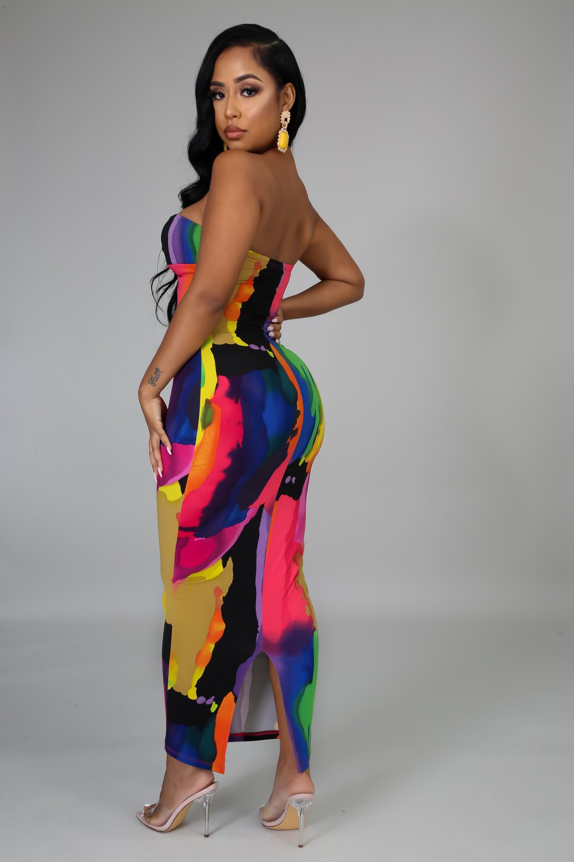 Digital print Maxi