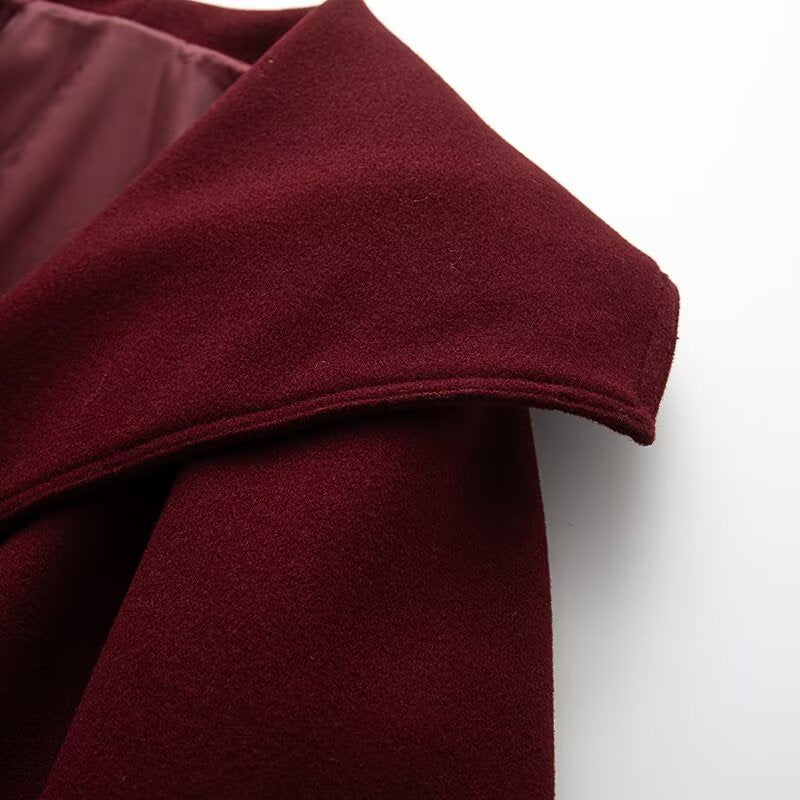 Double-Breasted Fall Coat