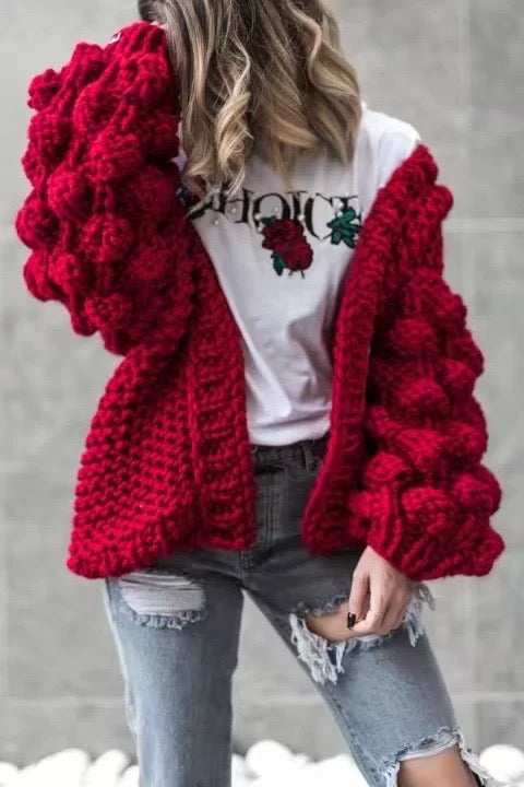 Over Size Knit Sweater