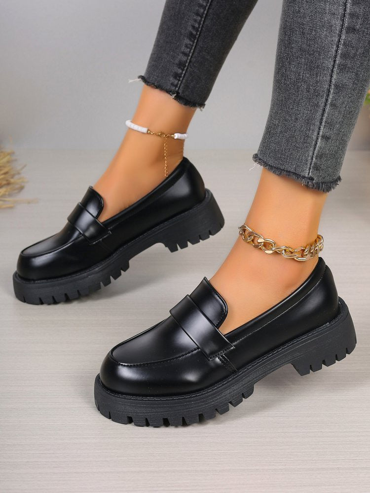 Chunky Sole Casual Women’s Loafers