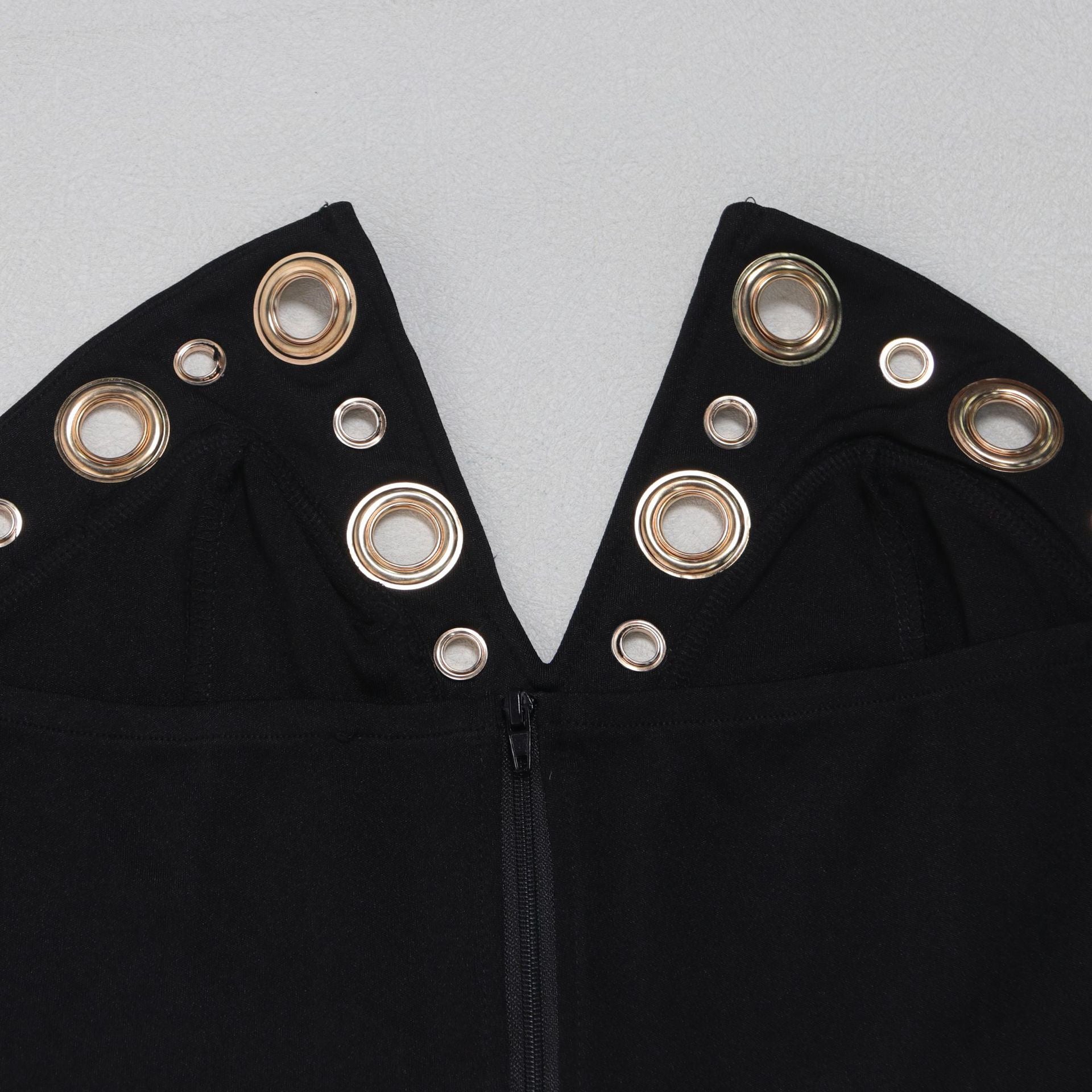 Vixen Vibe Eyelet Strapless Wide-Leg Jumpsuit