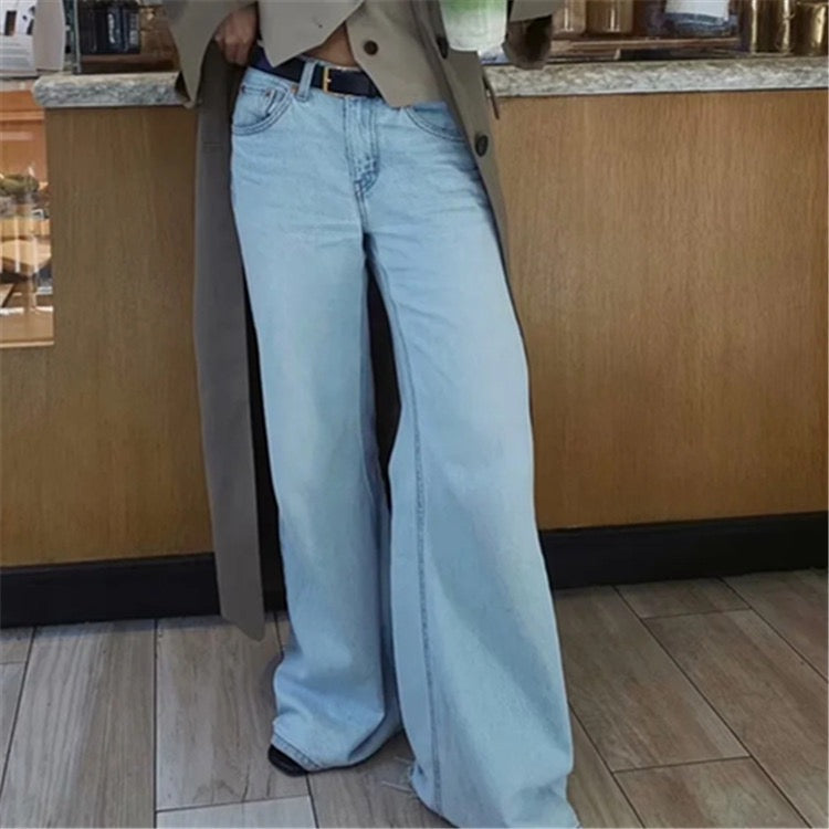 High Waist Wide Leg Jeans