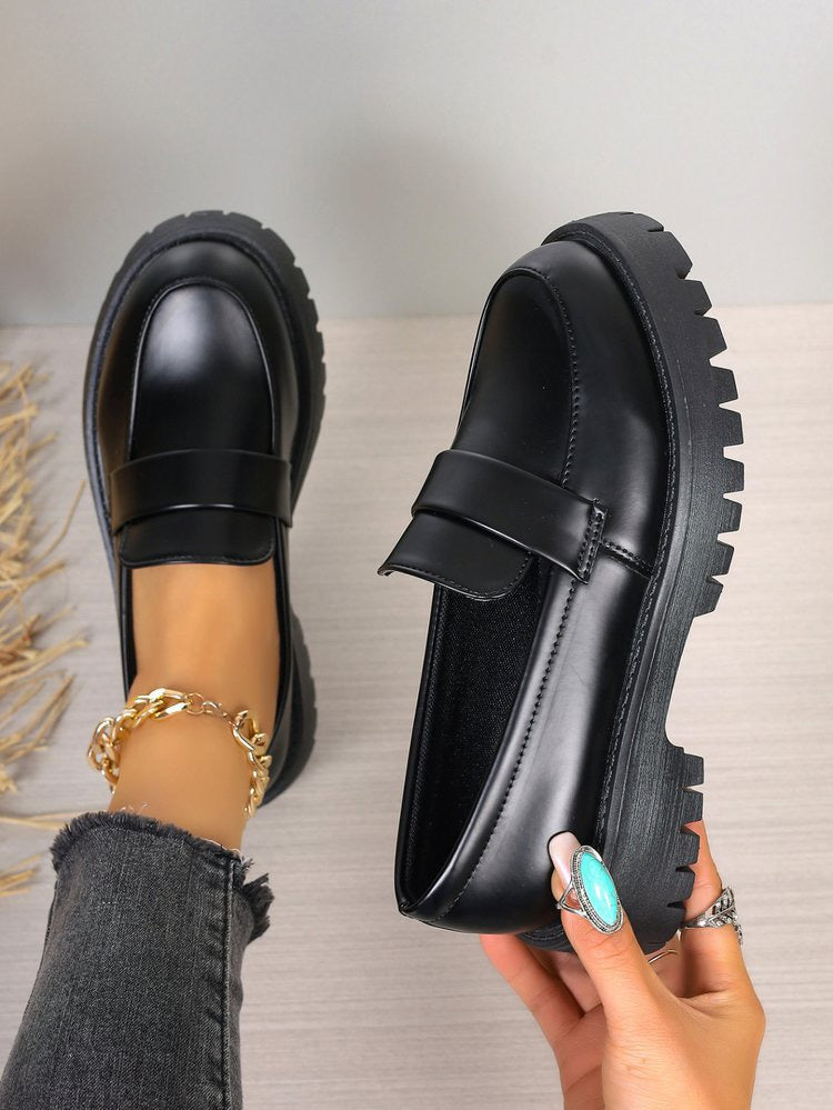 Chunky Sole Casual Women’s Loafers