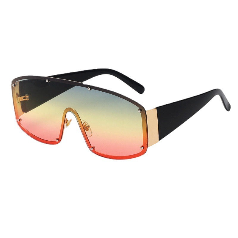 Futura Oversized Shield Sunglasses