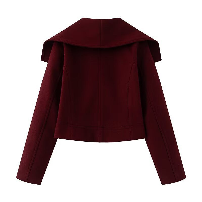 Double-Breasted Fall Coat