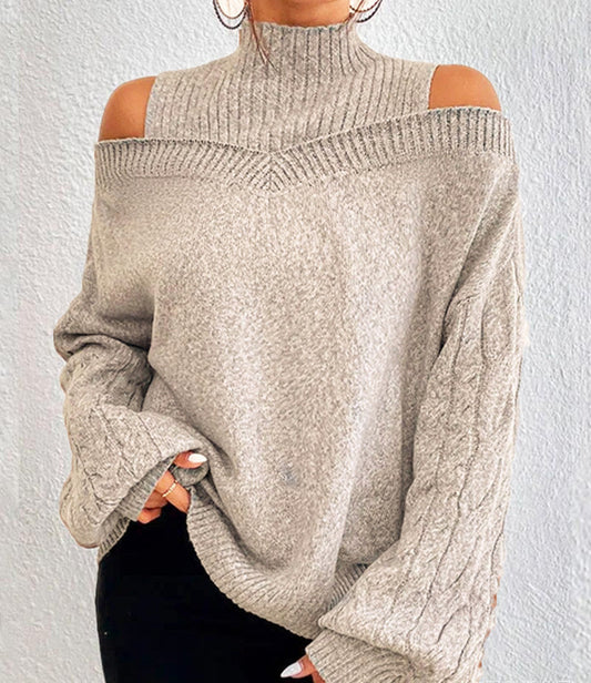 Turtleneck Cold Shoulder