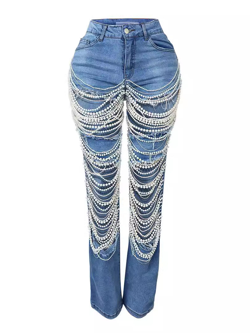 Pearl me down Jeans