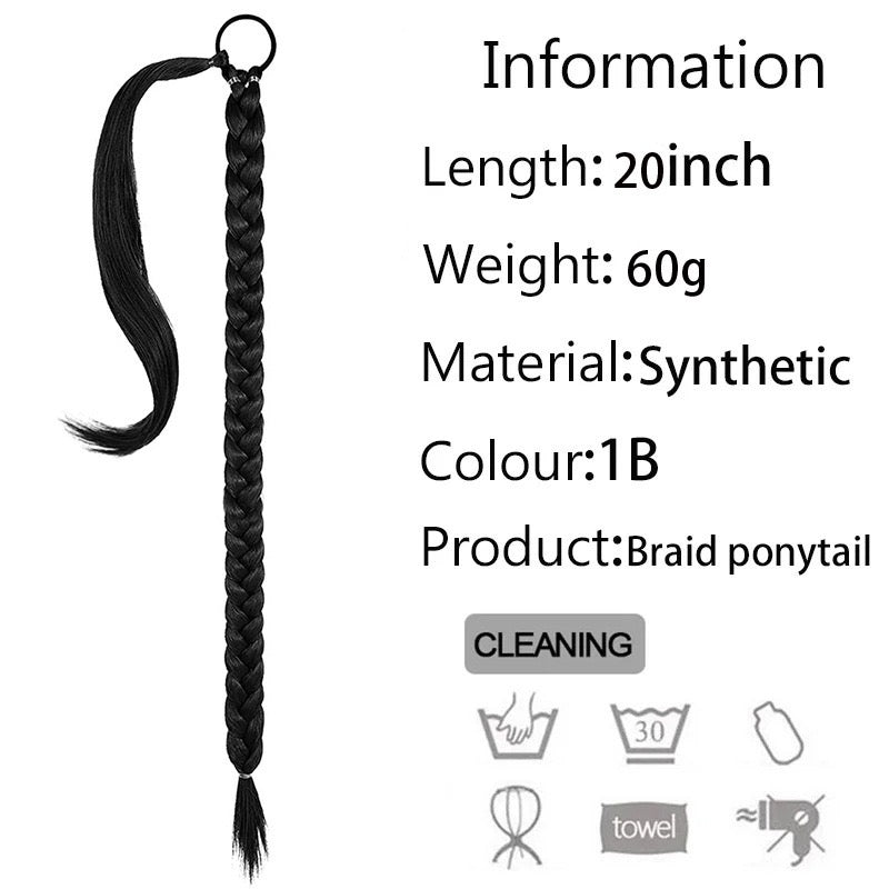 Instant Glam Bubble Braid Ponytail Extension