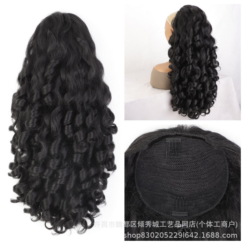 Soft Glam Curly Ponytail – 16