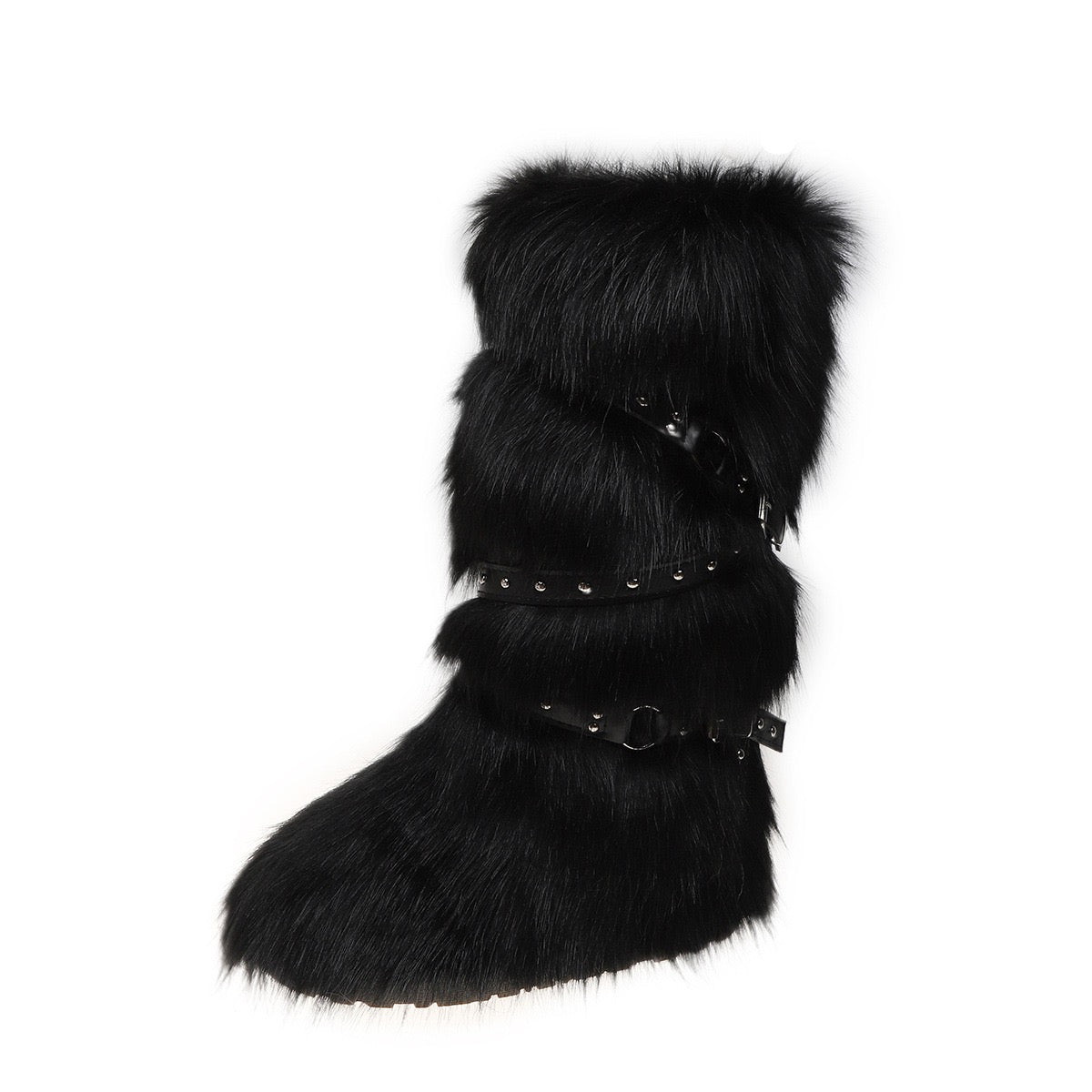 Fur String Boots