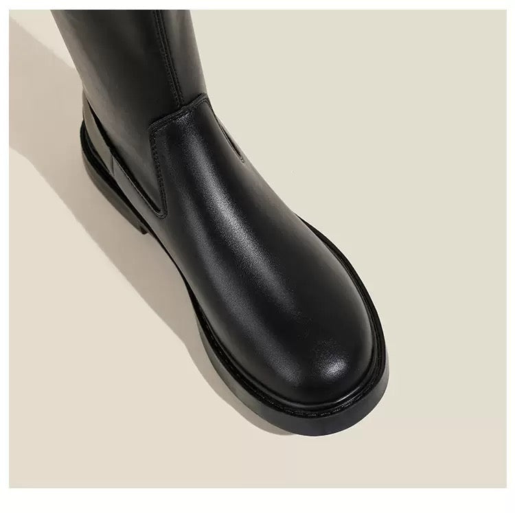 Women’s Knee-High Riding Boots | Classic Black & Brown Tall Boots for Fall & Winter