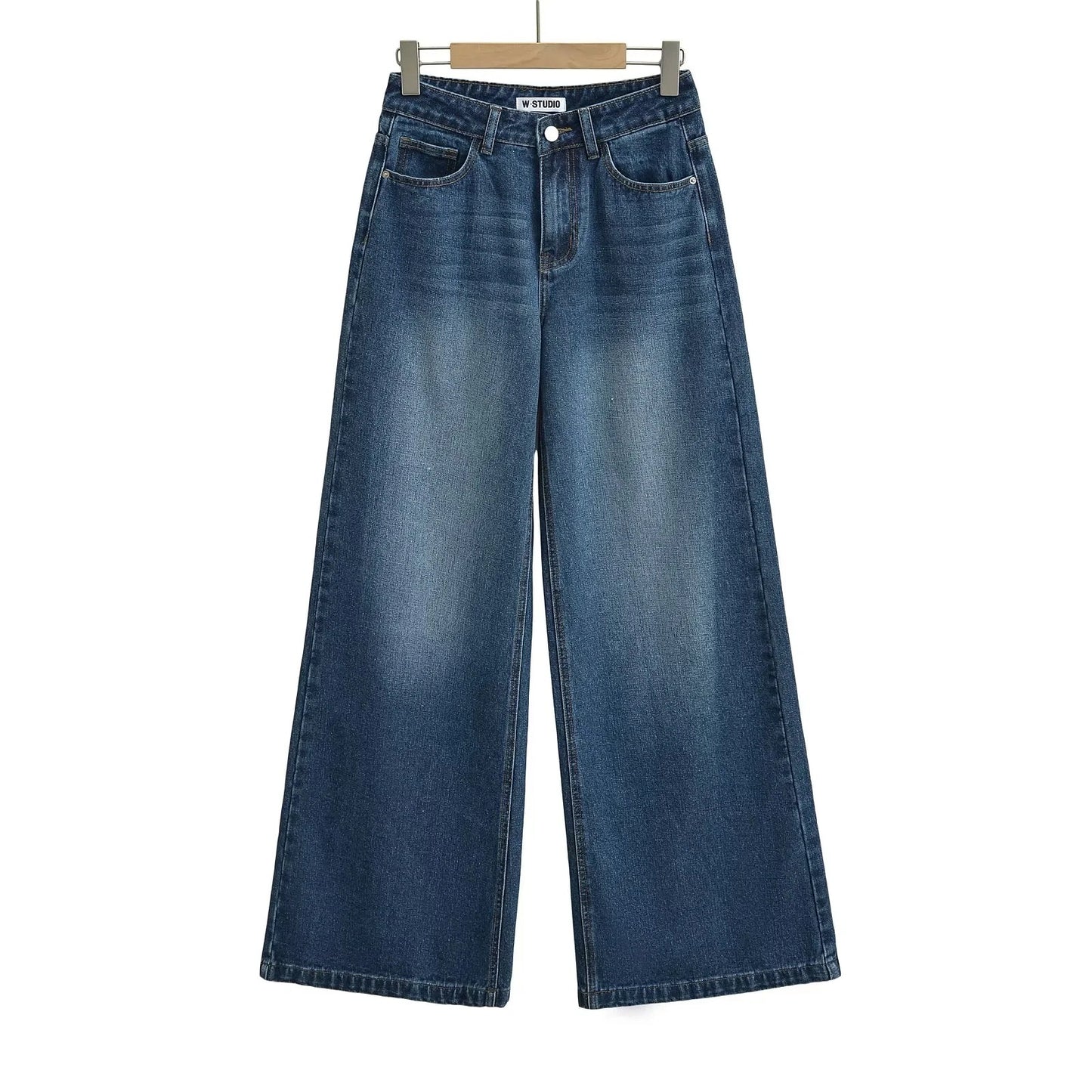 High Waist Wide Leg Jeans