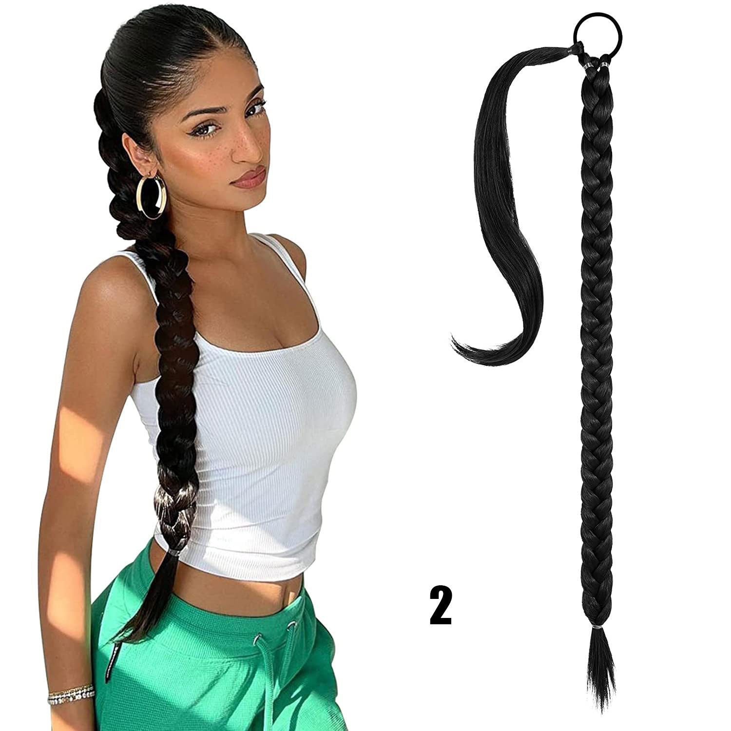 Instant Glam Bubble Braid Ponytail Extension