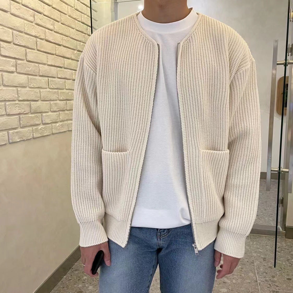 Men's Sweater Jacket