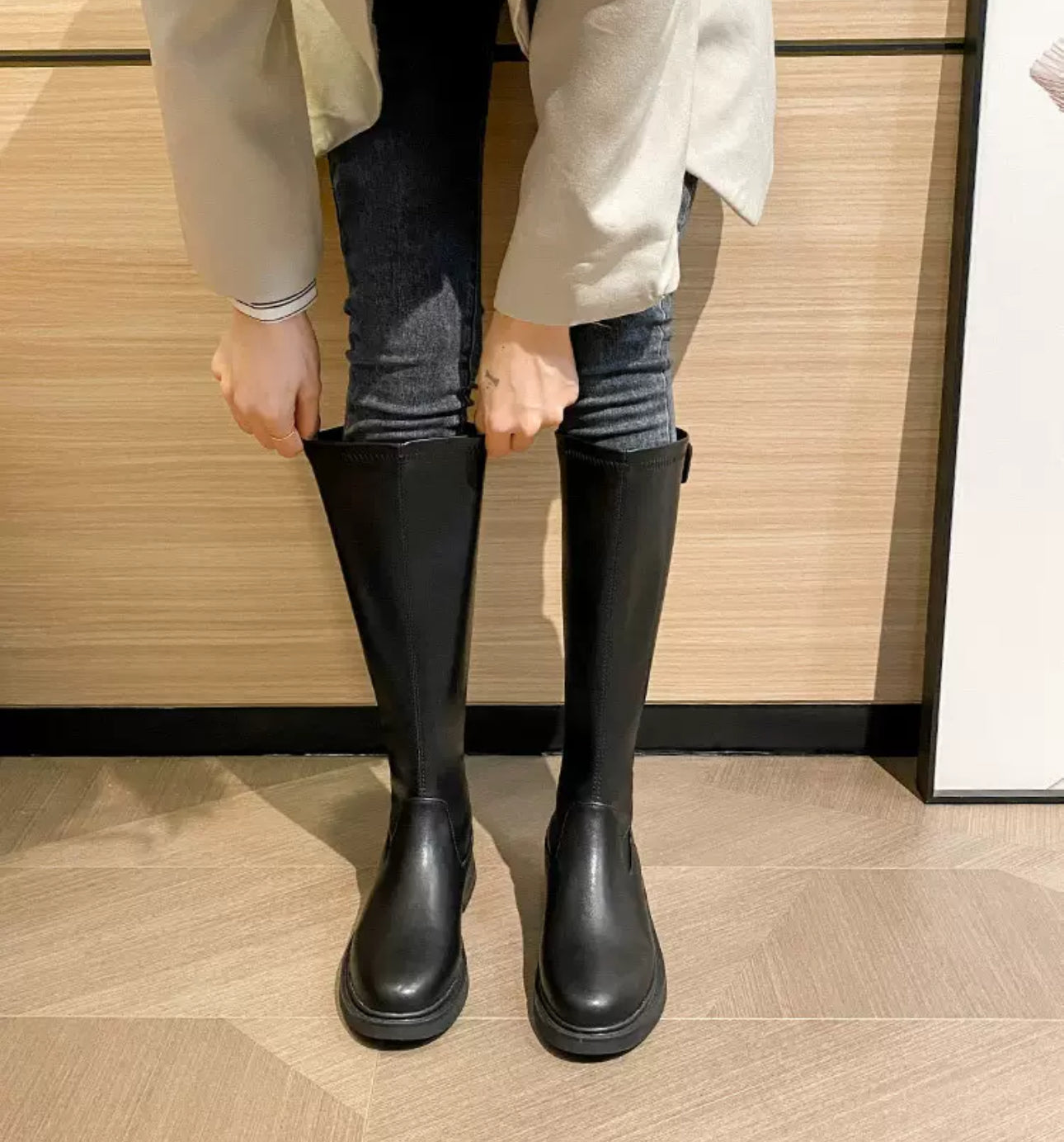 Women’s Knee-High Riding Boots | Classic Black & Brown Tall Boots for Fall & Winter