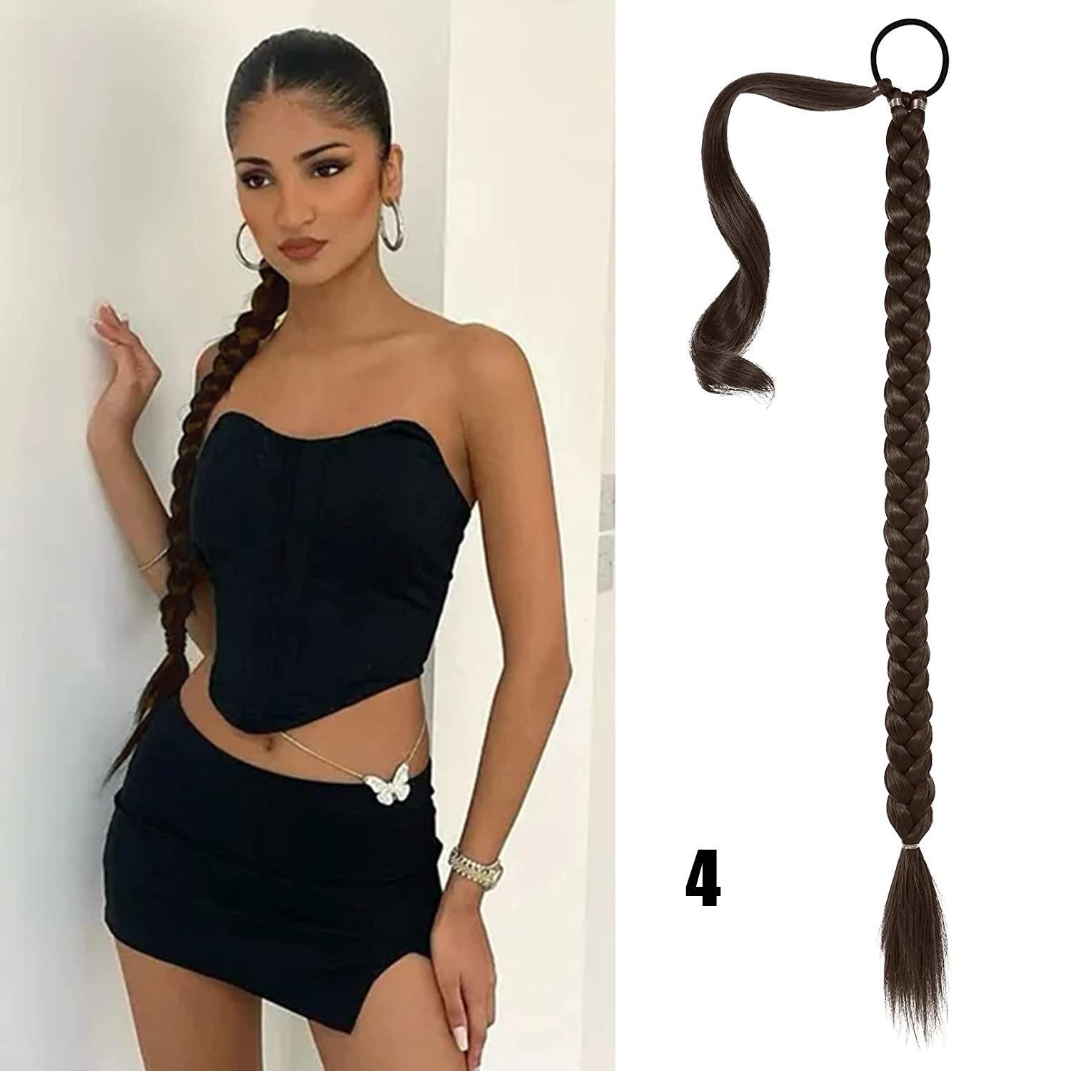 Instant Glam Bubble Braid Ponytail Extension
