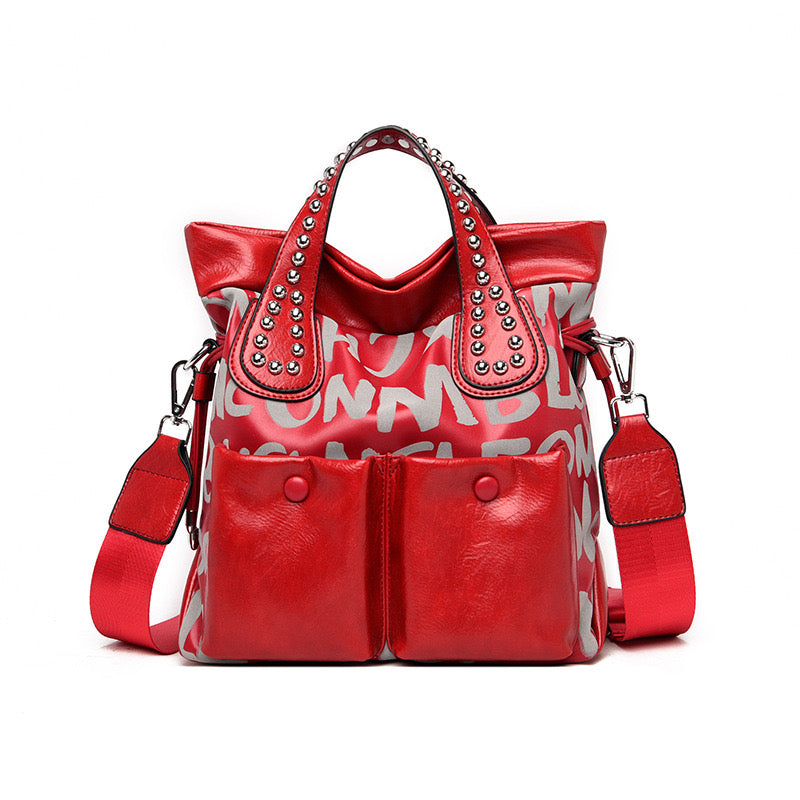 Graffiti Oversized Handbag