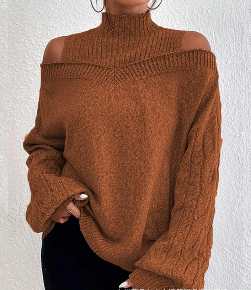 Turtleneck Cold Shoulder