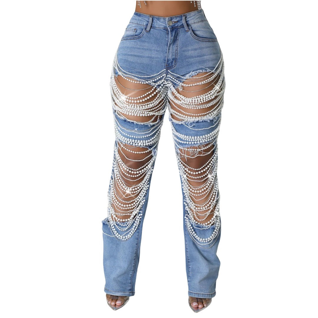 Pearl me down Jeans