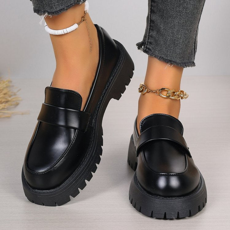 Chunky Sole Casual Women’s Loafers