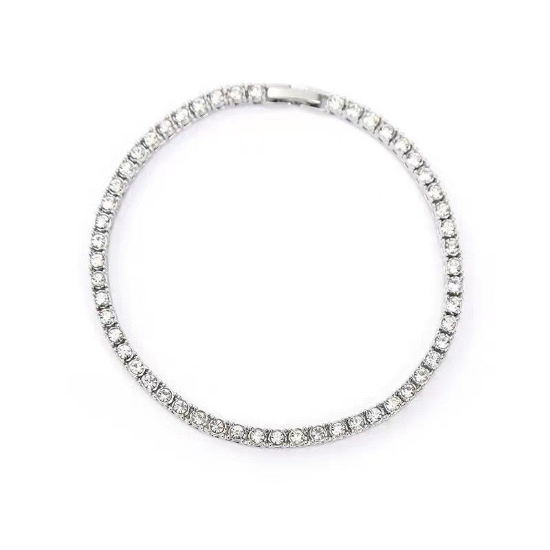 Elegant Cubic Zirconia Tennis Bracelet