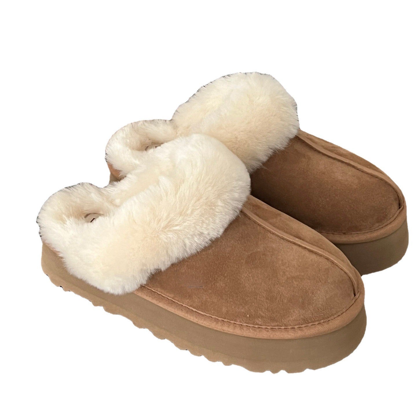 Fur Lined Slip-ons