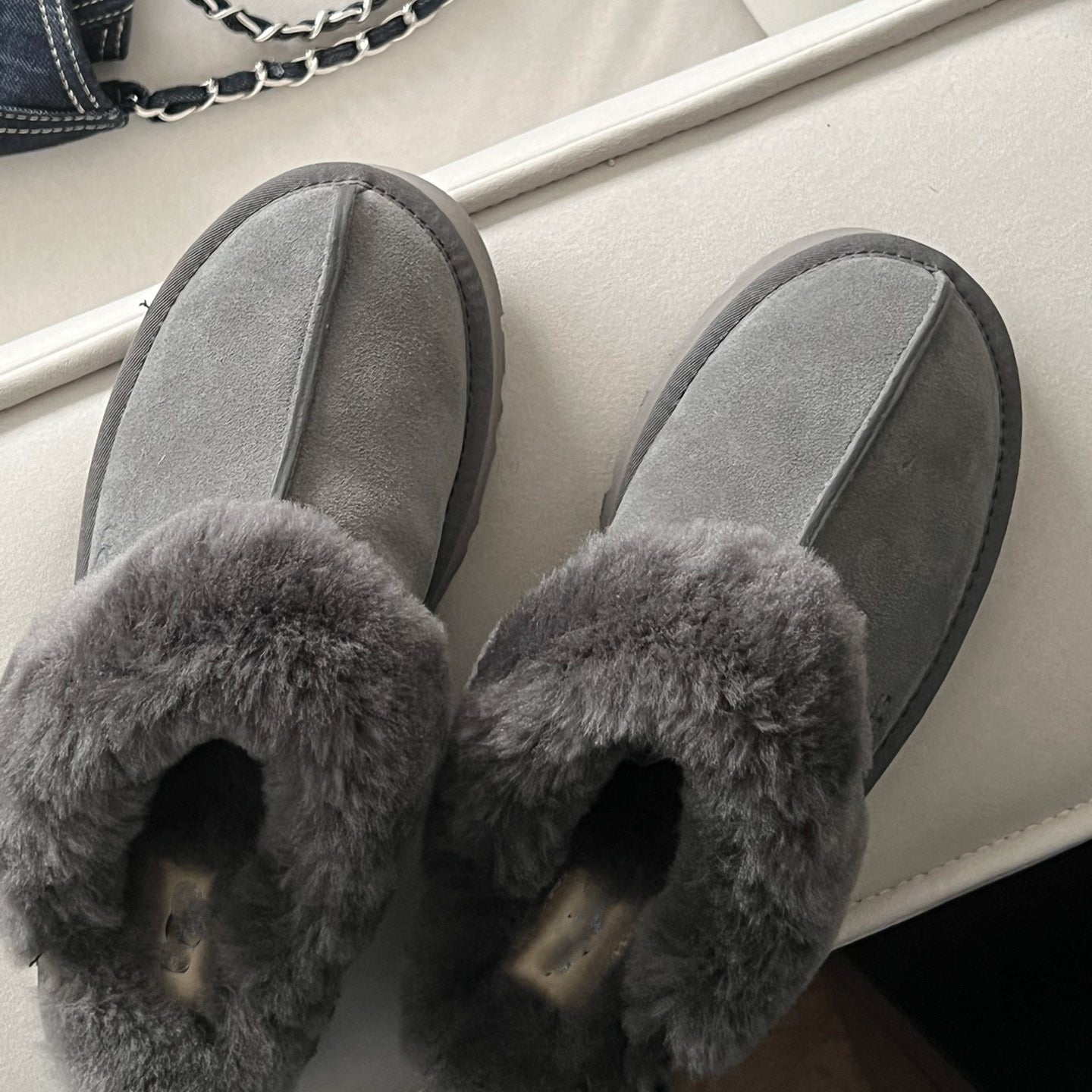 Fur Lined Slip-ons