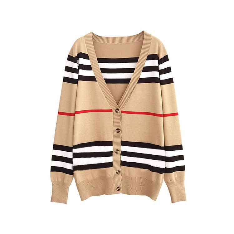 Tri Stripe Sweater